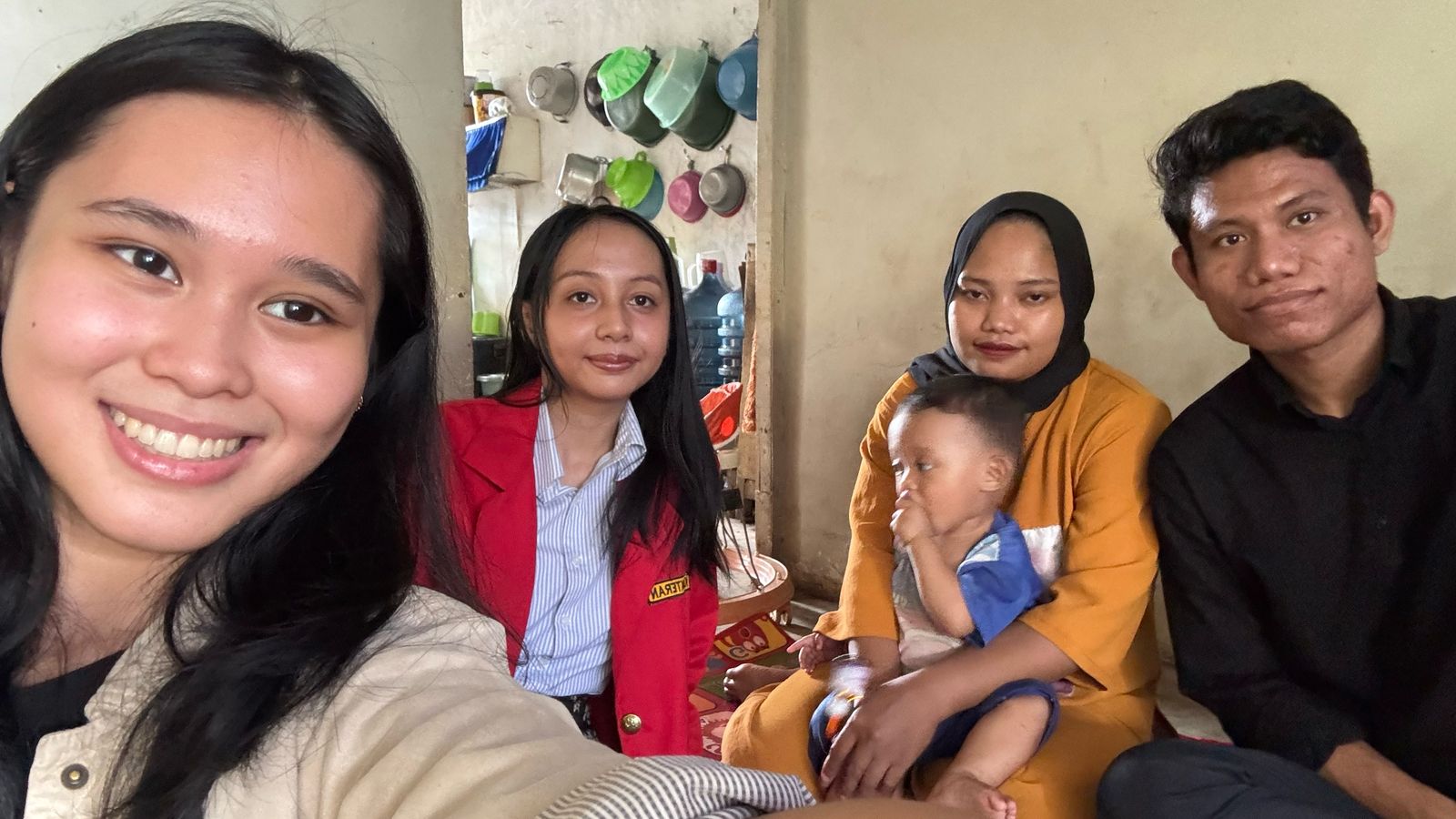 Kunjungan Ke-4 dan Pertemuan Pertama di  Tahun 2025 dengan Ibu kamalia dan Alif